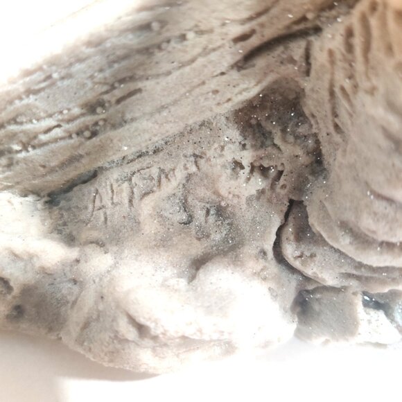 Sand Sculpture Beach Art Jesus Christ Carrying The Cross 7x2.5x5.5" Signed - Picture 14 of 16